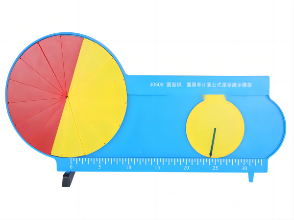 圆面积、圆周率计算公式推导演示模型